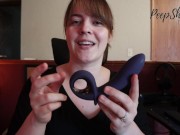 Preview 6 of Toy Review - Evolved Inflatable G Expanding & Vibrating Dildo Plug