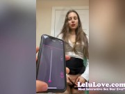 Preview 6 of Homemade pornstar rates cocks cumshot selfies JOI & more in behind scenes CUMpilation - Lelu Love