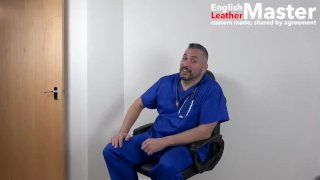 Doctor humiliates you for your small penis and makes you jerk off in front of his colleagues PREVIEW