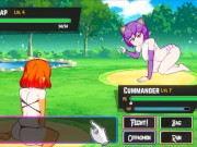 Preview 5 of Oppaimon [Hentai Pixel game] Ep.4 Rafapfap ripped clothes in pokemon parody