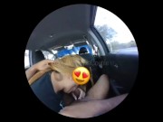 Preview 2 of Public Parking Lot Fuck with Snapchat Spectacles