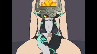 Stacked Midna Gives a Thighjob