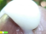 Preview 1 of I want you to Open your Mouth Wide has you Watch me release my Huge Cumload (Extreme Close up)