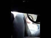 Preview 1 of Car play till caught by cop, (full video on onlyfans/mistressgallu)