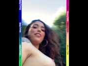 Preview 3 of STORYTIME: Latina Babe VANESSA SKY fucks herself nude selfie