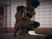 Preview 6 of Futa - Mortal Kombat - Tanya gets fucked by Jade - 3D Porn