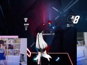 Preview 4 of GAMER GIRL GETTING SWEATY IN BEAT SABER (SHYPHOEBE)