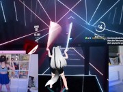 Preview 6 of GAMER GIRL GETTING SWEATY IN BEAT SABER (SHYPHOEBE)