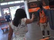 Preview 2 of QUEEN FUCKS CLOWN IN HOME DEPOT FULL VERSION