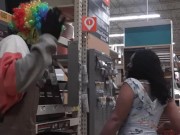Preview 5 of QUEEN FUCKS CLOWN IN HOME DEPOT FULL VERSION