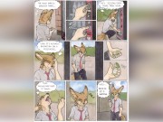 Preview 3 of [2D Comic] The Fluffer Furry Yiff