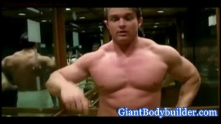 WHITE BUBBLE BUTT MUSCLE BODY BUILDER GETS FUCKED BY BLACK DICK UP HIS Big MUSCLE ASS Jake Ashford