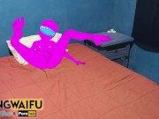Preview 6 of AMONG US anime 2D REAL WORLD waifu version hentai sex parody #1 masturbation & doggystyle big ass