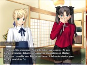 Preview 1 of Fate Stay Night Realta Nua Dia 6 Parte 2 Gameplay (Spanish)