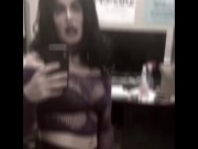 Preview 1 of Fan made tranny blowjob compilation video Crossdressing CD Cocksucking Drag Queen Slut