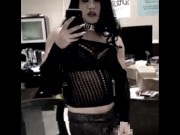 Preview 3 of Fan made tranny blowjob compilation video Crossdressing CD Cocksucking Drag Queen Slut