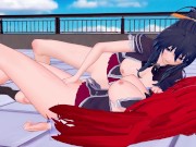 Preview 1 of DxD BUSTY Rias and Akeno have Lesbian Sex Hentai