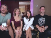 Preview 4 of Live Cam Orgy with Jack and Jill | Trukait