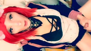 Beautiful trans slut try’s a new sex toy