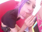 Preview 1 of Hot school girl Anna deep anal with a cum face