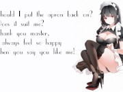 Preview 2 of Cute maid helps you relax (eng subtitles, russian audio ASMR roleplay)