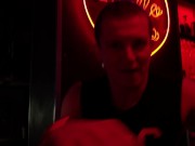 Preview 3 of Central Station gay club guest fucks bartender for money