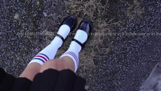 Giantess finds you in her sock