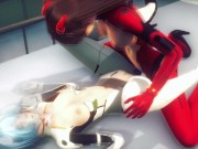 Preview 5 of Asuka and Rei having hot lesbian sex(3D PORN)|Neon Genesis Evangelion
