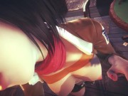 Preview 1 of [ATTACK ON TITAN] POV You found Mikasa at the bar (3D PORN 60 FPS)