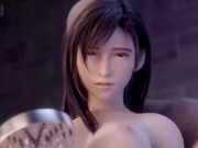 Preview 2 of Tifa Lockhart Final Fantasy 7 REMAKE Compilation 2021 W/Sound