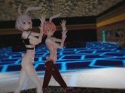 Preview 2 of MMD R18 Mika And Sirius Sistar - Shake It 1224