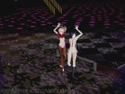 Preview 6 of MMD R18 Mika And Kanade Lee Suhyun - Alien - 1232