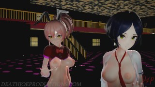 MMD R18 Mika And Kanade Lee Suhyun - Alien - 1232