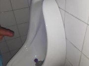 Preview 2 of Sucking straight guy in public bathroom