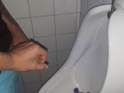 Preview 6 of Sucking straight guy in public bathroom