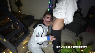 Real Astronaut from NASA fucked bareback outdoor in the night by Kevin DAVID For CRUNCHBOY