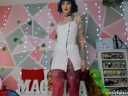 Preview 3 of Ramona Flowers Striptease & Acrylic Chair Dance