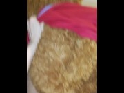 Preview 1 of Very horny boy fucks his teddy bear up his furry ass while moaning