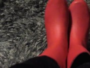 Preview 4 of Squeaky Red Boots