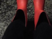 Preview 6 of Squeaky Red Boots