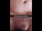 Preview 3 of I will creampie in your cheating wife deep in her fertile womb! - Cuckold Snapchat Captions