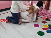 Preview 5 of Holi Special - fuck hard priya in holi occasion with hindi roleplay - YOUR PRIYA