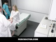 Preview 5 of Cute Babe Harlow West Gets Special Treatment From Perv Doctor And Nurse