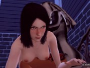 Preview 2 of Shemale Nun Has Sex With Believer - Sexual Hot Animations