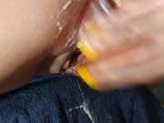 Preview 5 of Extreme multiple squirt after mastrubation dildo in anal