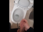 Preview 4 of Fast Cum in Public Toilet