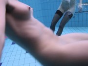 Preview 4 of Andrejka and Aneta swim naked in the swimming pool