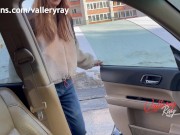 Preview 1 of Meeting with stepsister after school ended with blowjob in the car