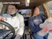Preview 3 of Meeting with stepsister after school ended with blowjob in the car