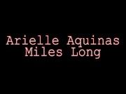 Preview 1 of Tattooed Arielle Aquinas Mouth & Muff Stuffed By Miles Long!